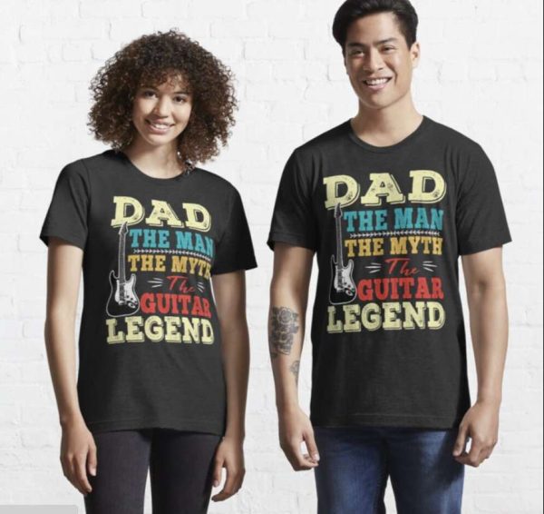 Dad The Man The Myth The Guitar Legend T-Shirt – The Best Shirts For Dads In 2023 – Cool T-shirts