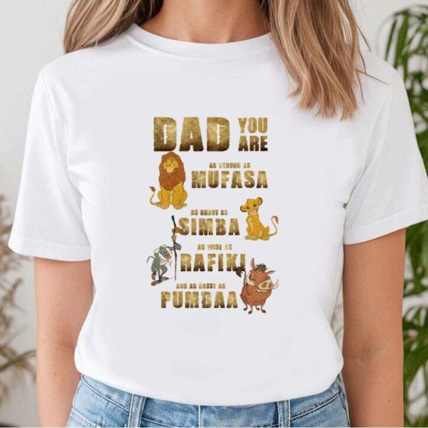 Dad You Are As Wise As Rafiki Disney The Lion King Dad Shirt – The Best Shirts For Dads In 2023 – Cool T-shirts