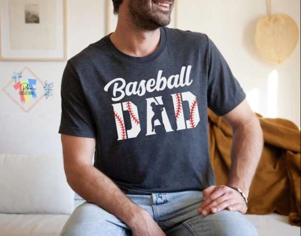 Daddy Play Baseball T-Shirt Gift For Fathers Day – The Best Shirts For Dads In 2023 – Cool T-shirts