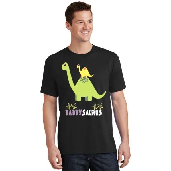 Daddysaurus Rex And Babysaurus – Cute Daddy Dinosaur Shirt – The Best Shirts For Dads In 2023 – Cool T-shirts