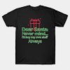 Dear Santa never mind I’ll buy my own stuff always Merry Christmas 2022 T-shirt