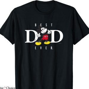 Disney Dad T-shirt Best Dad Ever Thumbs Up