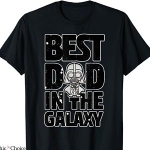 Disney Dad T-shirt Best Dad in the Galaxy Darth Vader