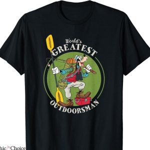 Disney Dad T-shirt Goofy Outdoorsman