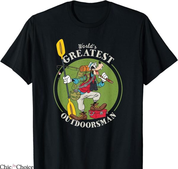 Disney Dad T-shirt Goofy Outdoorsman