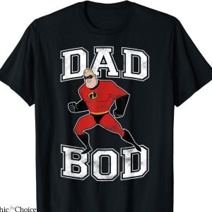 Disney Dad T-shirt Pixar Incredibles Mr. Incredible Dad