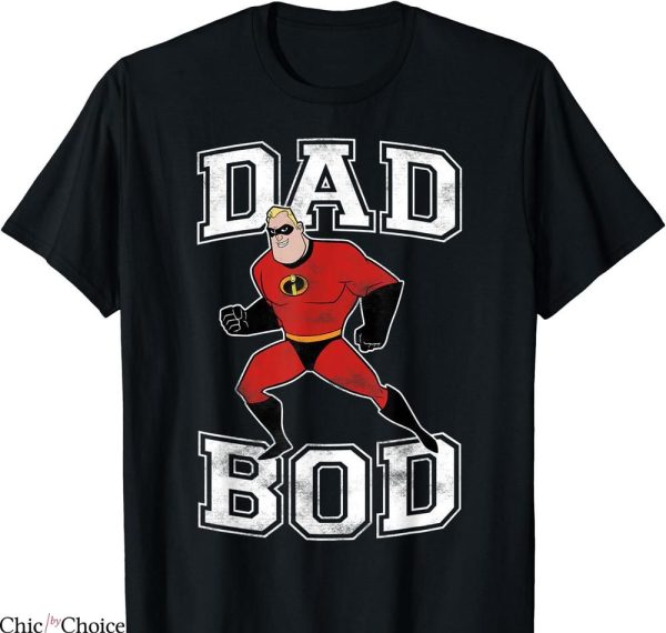 Disney Dad T-shirt Pixar Incredibles Mr. Incredible Dad