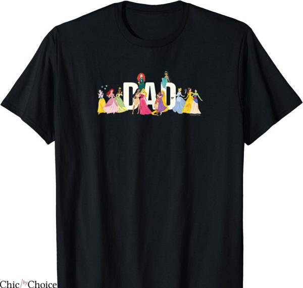 Disney Dad T-shirt Princess Squad Dad
