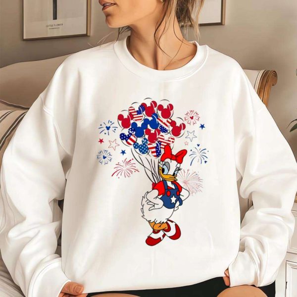 Disney Daisy Duck Patriotic Dad Shirt – The Best Shirts For Dads In 2023 – Cool T-shirts