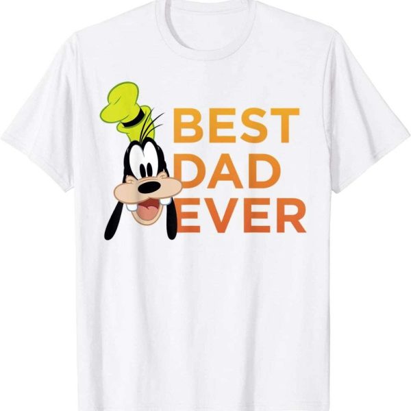 Disney Goofy Best Dad Ever T-Shirt – The Best Shirts For Dads In 2023 – Cool T-shirts