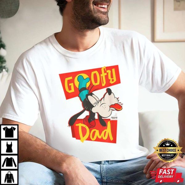 Disney Goofy Daddy Shirt – Funny Disney Shirts For Dads – The Best Shirts For Dads In 2023 – Cool T-shirts