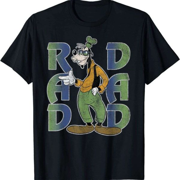 Disney Goofy Rad Dad Classic T-Shirt – The Best Shirts For Dads In 2023 – Cool T-shirts