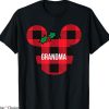 Disney Grandma T-shirt Holiday Family
