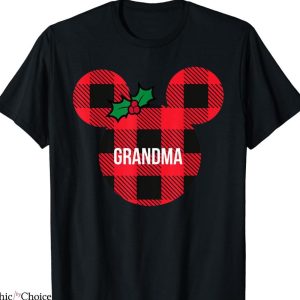 Disney Grandma T-shirt Holiday Family