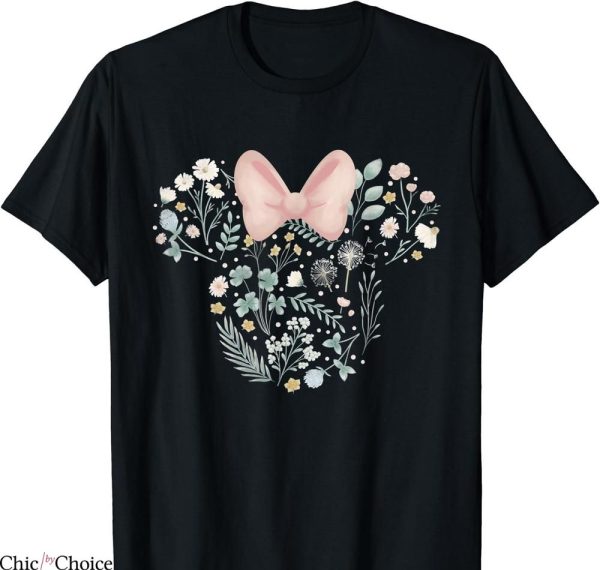 Disney Grandma T-shirt Icon Spring Flowers