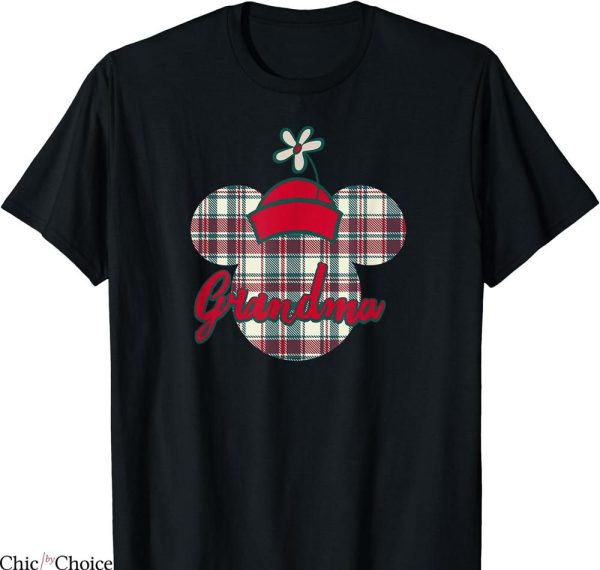 Disney Grandma T-shirt Plaid for Grandma