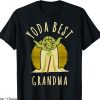 Disney Grandma T-shirt Yoda Best Grandma Cartoon
