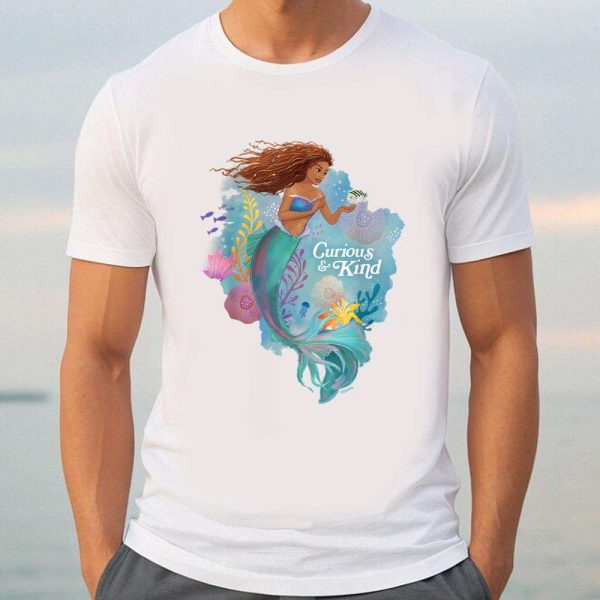 Disney Little Mermaid Ariel Curious And Kind Dad And Daughter Shirt – The Best Shirts For Dads In 2023 – Cool T-shirts