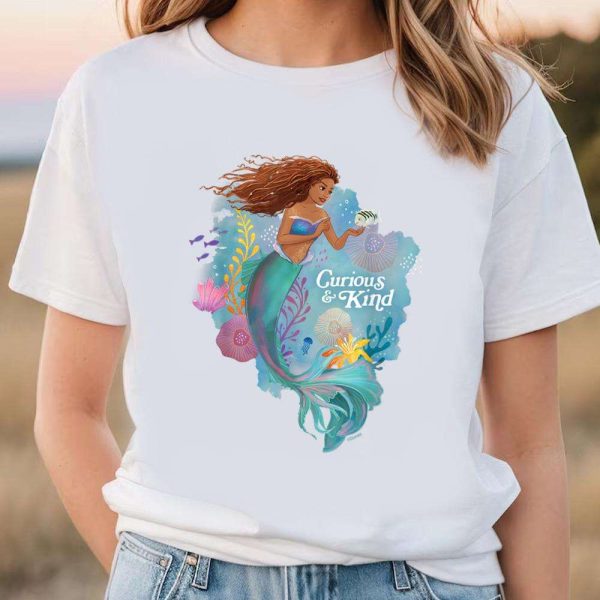 Disney Little Mermaid Ariel Curious And Kind Dad And Daughter Shirt – The Best Shirts For Dads In 2023 – Cool T-shirts