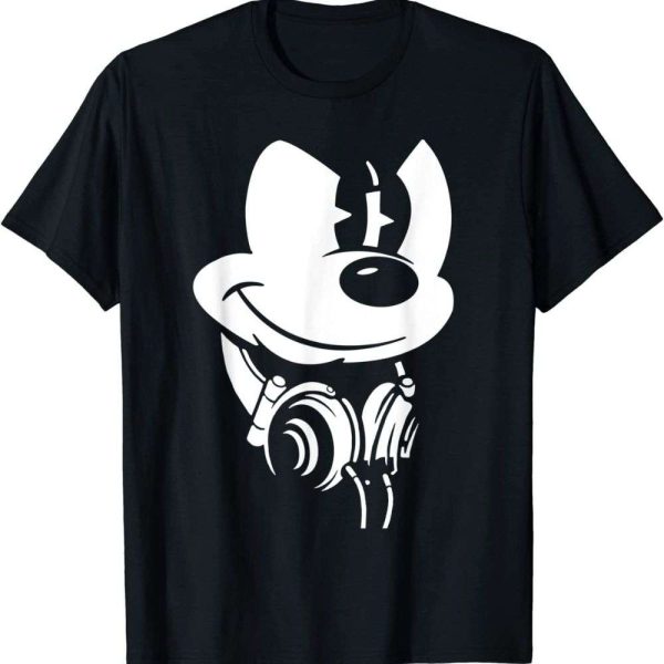 Disney Mickey Mouse Headphones Funny Dad T-Shirt – The Best Shirts For Dads In 2023 – Cool T-shirts