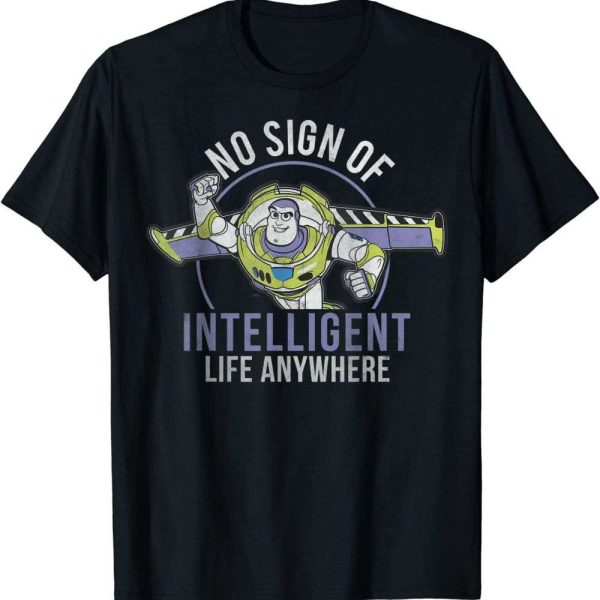 Disney Pixar Toy Story Buzz Lightyear Intelligent Life Dad Shirt – The Best Shirts For Dads In 2023 – Cool T-shirts