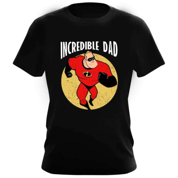 Disney Pixar’s The Incredibles Super Dad Tee – The Best Shirts For Dads In 2023 – Cool T-shirts