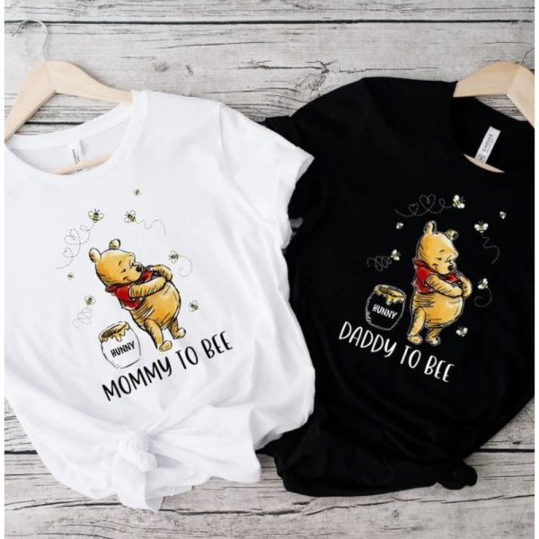 Disney Pooh Mommy And Daddy To Bee Shirt – The Best Shirts For Dads In 2023 – Cool T-shirts