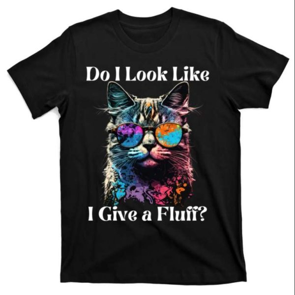 Do I Look Like I Give A fluff – Vintage Cat Daddy Shirt – The Best Shirts For Dads In 2023 – Cool T-shirts