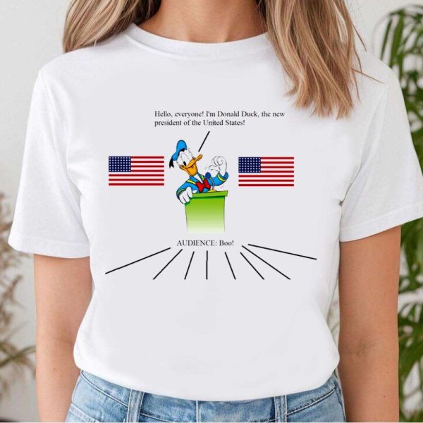 Donald Duck President Of The USA Funny Dad Disney Shirts – The Best Shirts For Dads In 2023 – Cool T-shirts