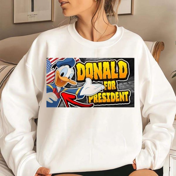 Donald For President Funny Disney Shirts For Dads – The Best Shirts For Dads In 2023 – Cool T-shirts