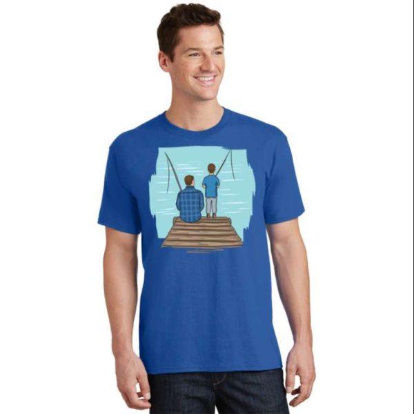 Father And Son Fishing Father’s Day T-Shirt – The Best Shirts For Dads In 2023 – Cool T-shirts