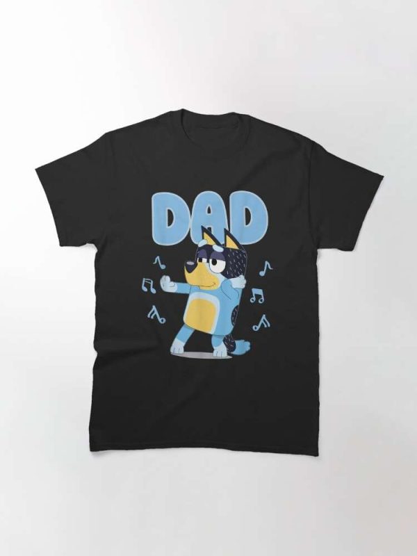 Fathers Blueys Dad Mum Funny T-Shirt – The Best Shirts For Dads In 2023 – Cool T-shirts