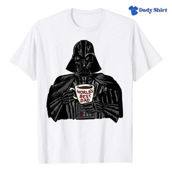 Father’s Day Vader World’s Best Dad Star Wars Daddy Shirt – The Best Shirts For Dads In 2023 – Cool T-shirts