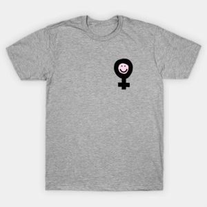 Female Smile for a Minimal Feminist Women’s Day T-Shirt