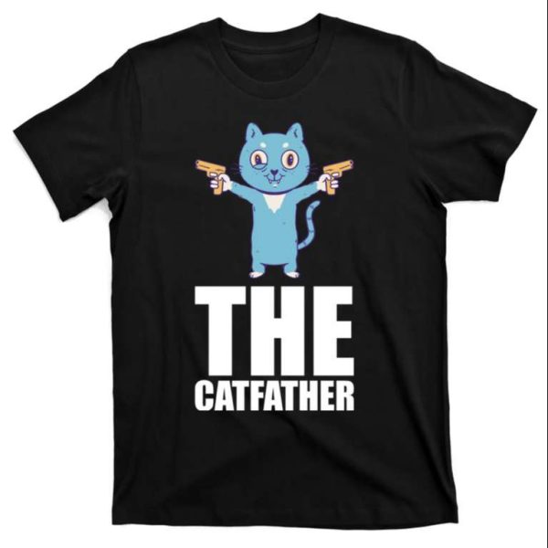 Forever Feline Father – The Cat Father T-Shirt – The Best Shirts For Dads In 2023 – Cool T-shirts