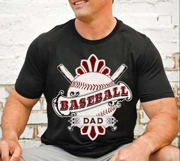 Funny Baseball Shirt For Daddy – The Best Shirts For Dads In 2023 – Cool T-shirts