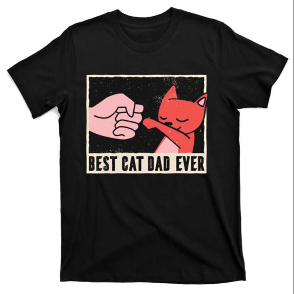 Funny Best Cat Daddy Ever Tee Shirt – The Best Shirts For Dads In 2023 – Cool T-shirts