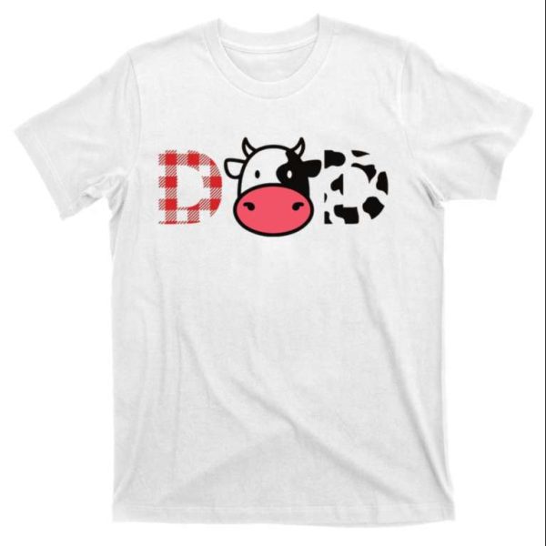 Funny Cow Dad T-Shirt Cool And Confident Gift For Hardworking Fathers – The Best Shirts For Dads In 2023 – Cool T-shirts
