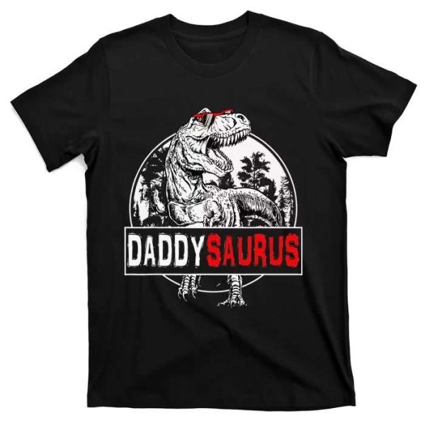 Funny Daddysaurus T-rex – Jurassic Park Dad Shirt – The Best Shirts For Dads In 2023 – Cool T-shirts