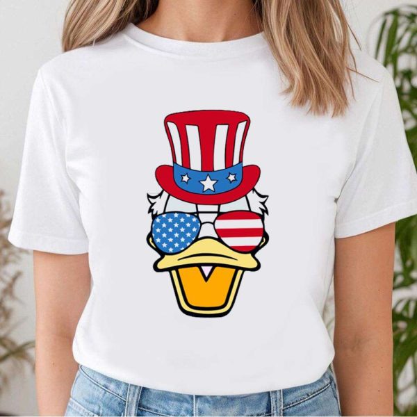 Funny Donald Duck Face Disney Donald Dad Shirt – The Best Shirts For Dads In 2023 – Cool T-shirts