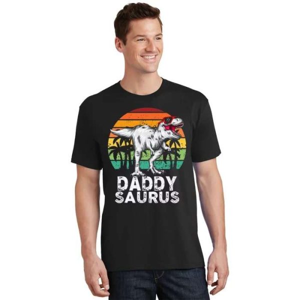 Funny T-Rex Dinosaur Dad Saurus T-shirt – The Best Shirts For Dads In 2023 – Cool T-shirts