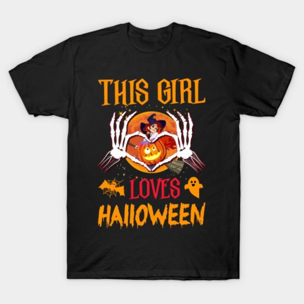 Girls love Halloween T-Shirt