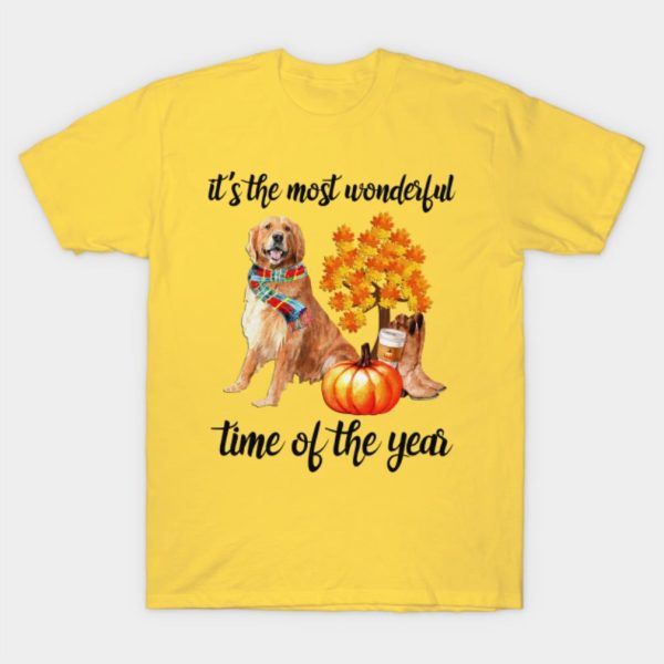 Golden it’s the most wonderful time of the year Halloween T-shirt