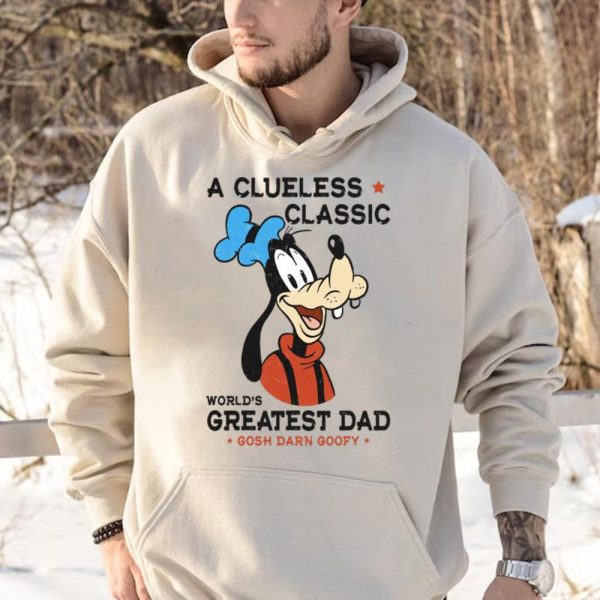 Goofy A Clueless Classic World’s Greatest Dad – Disney Dad Shirt – The Best Shirts For Dads In 2023 – Cool T-shirts