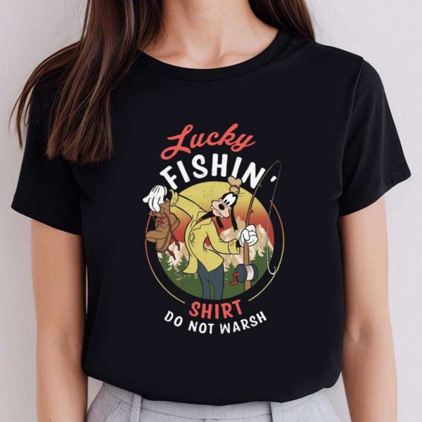 Goofy Lucky Fishing Shirt Do Not Wash Funny Disney Shirts For Dads – The Best Shirts For Dads In 2023 – Cool T-shirts