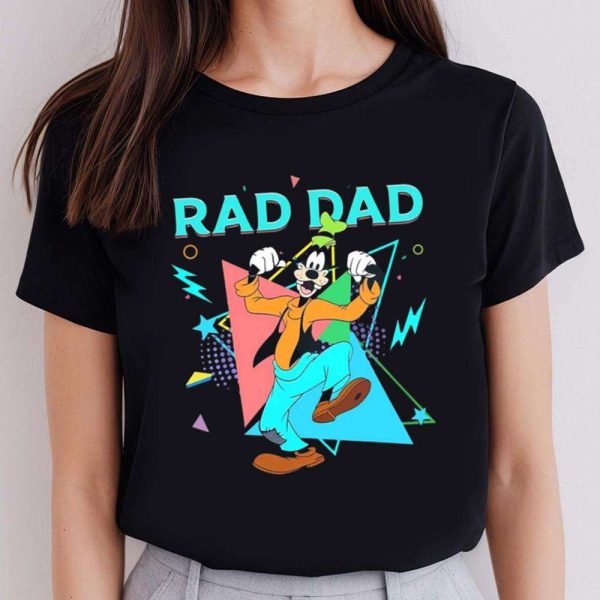 Goofy Rad Dad Shirt – Disney Fathers Day Tee – The Best Shirts For Dads In 2023 – Cool T-shirts