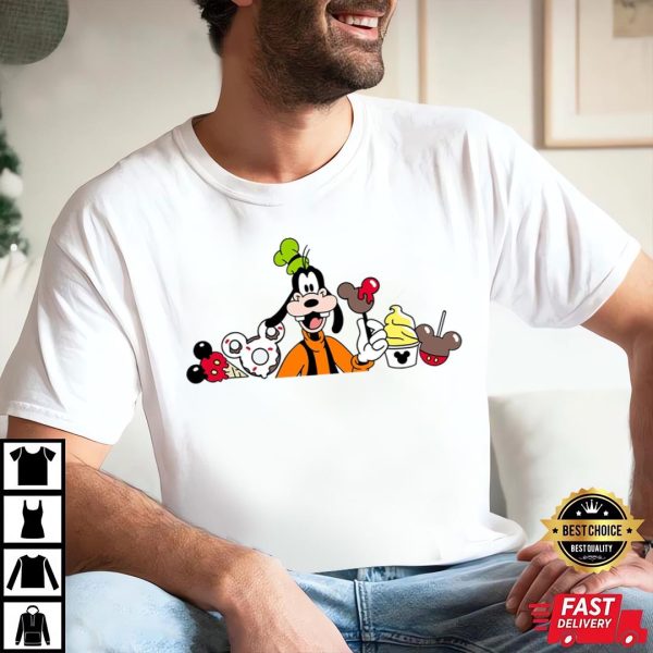 Goofy With Snacks Funny Disney Shirts For Dads – The Best Shirts For Dads In 2023 – Cool T-shirts