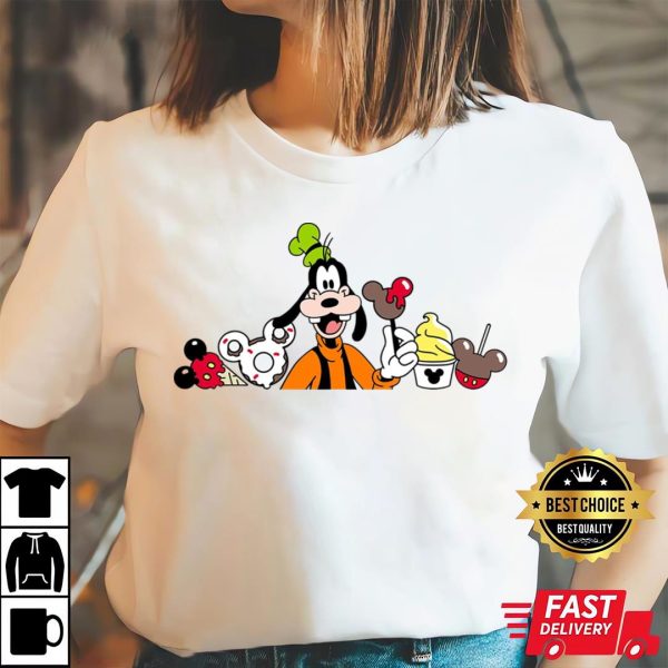 Goofy With Snacks Funny Disney Shirts For Dads – The Best Shirts For Dads In 2023 – Cool T-shirts
