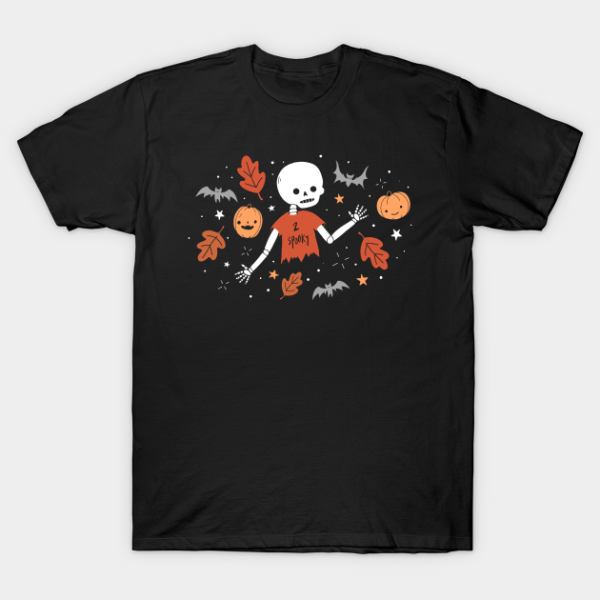 Halloween 2 Spooky Skelly T-shirt