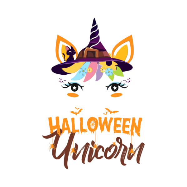 Halloween Costume Unicorn Witch T-shirt